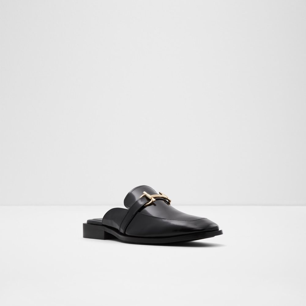 Loafers Aldo Daxing Mule Negras | 8716952-UF