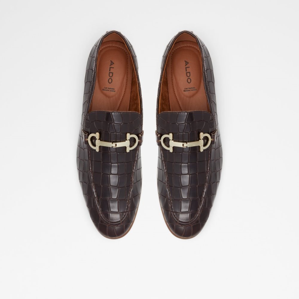 Loafers Aldo Olathienflex Marrones Oscuro | 9804157-ZQ