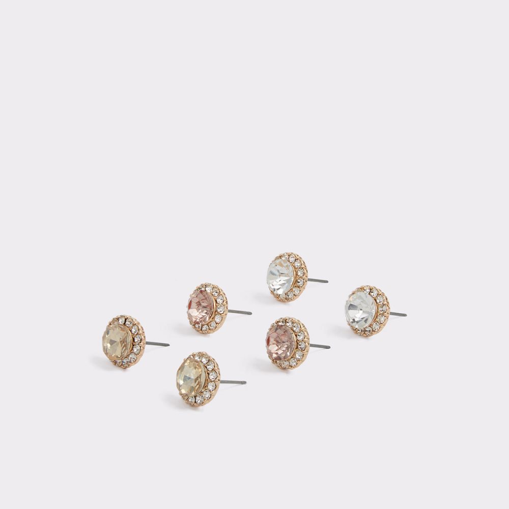 Pendientes Aldo Gwosa Stud Rosas Claro | 3298056-YC