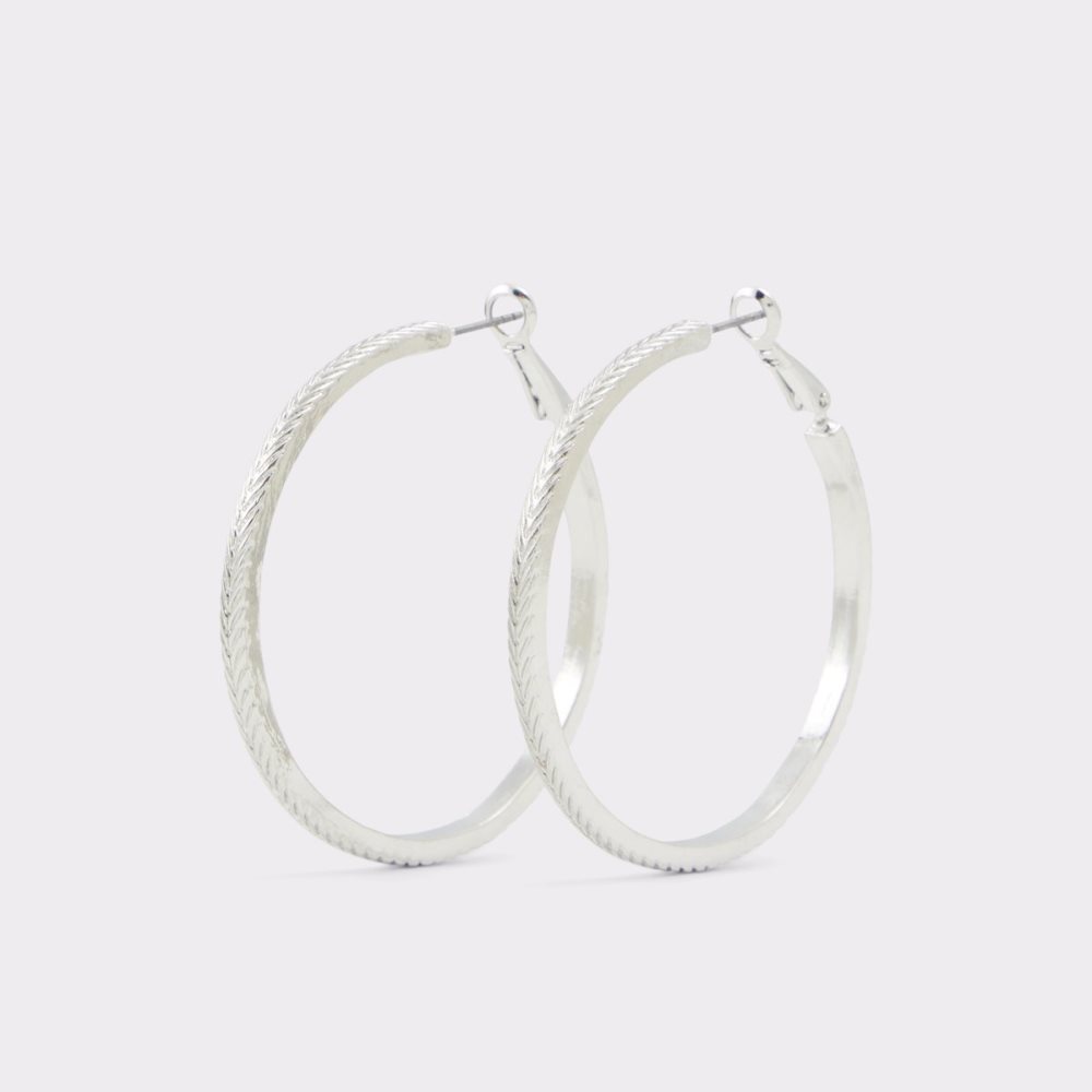 Pendientes Aldo Kedaywin Hoop Plateadas | 9712603-ZB