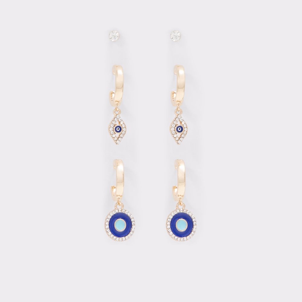 Pendientes Aldo Linthorst Hoop Azules | 6085237-SY