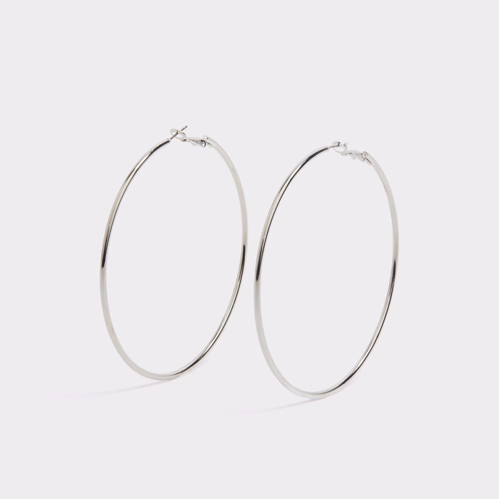 Pendientes Aldo Lovima Hoop Plateadas | 8213540-HI