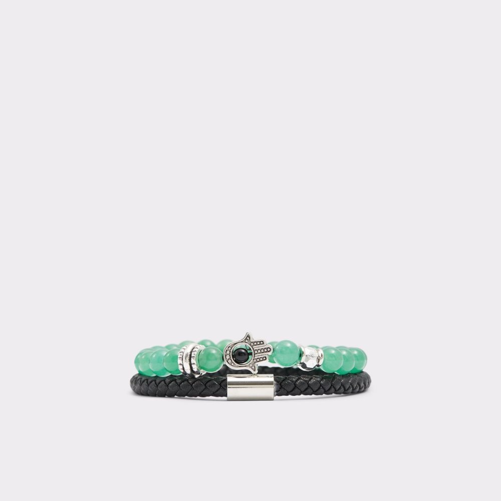 Pulsera Aldo Kirami Negras Plateadas Multicolor | 4075369-RW