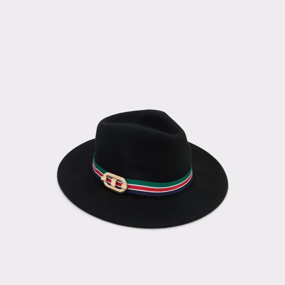 Sombreros Aldo Wendanad Fedora Negras Doradas Multicolor | 8623457-HZ