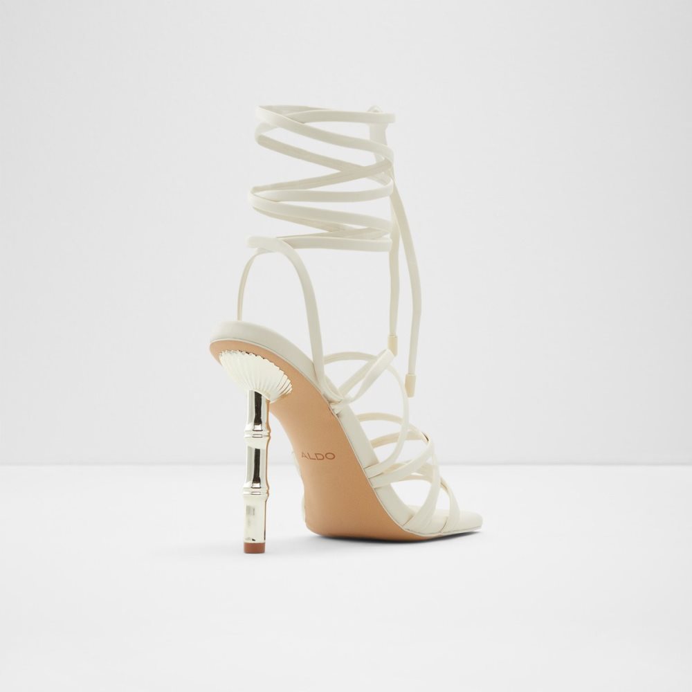 Tacones Aldo Bodisse Tiras Tacón Sandal - Stiletto Blancas | 1039582-EB