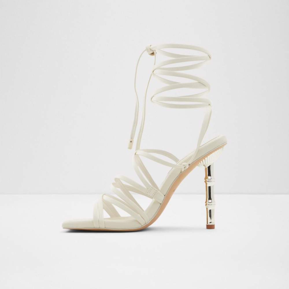 Tacones Aldo Bodisse Tiras Tacón Sandal - Stiletto Blancas | 1039582-EB