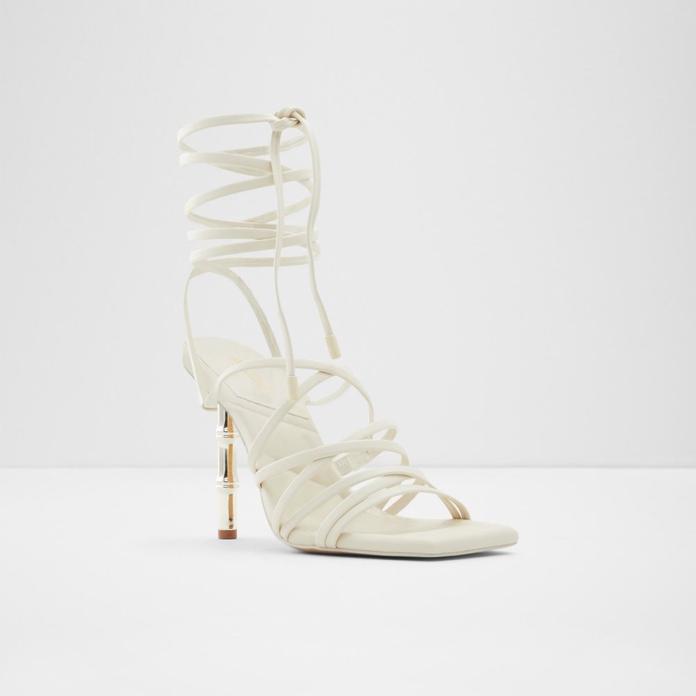 Tacones Aldo Bodisse Tiras Tacón Sandal - Stiletto Blancas | 1039582-EB