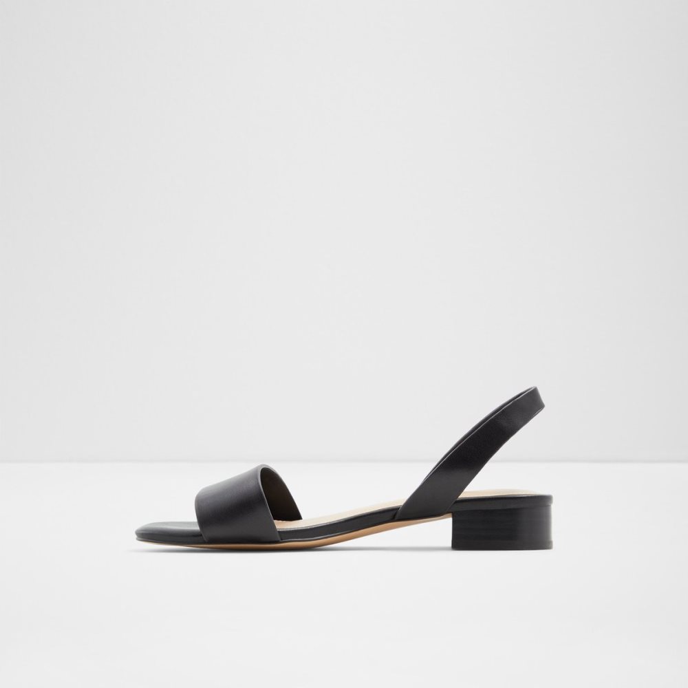 Tacones Aldo Doredda Sling Back Planos Sandal - Negras | 0951827-YE