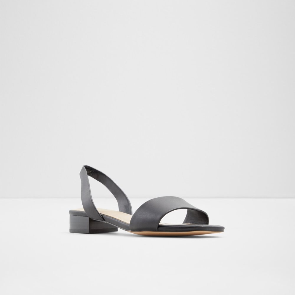 Tacones Aldo Doredda Sling Back Planos Sandal - Negras | 0951827-YE