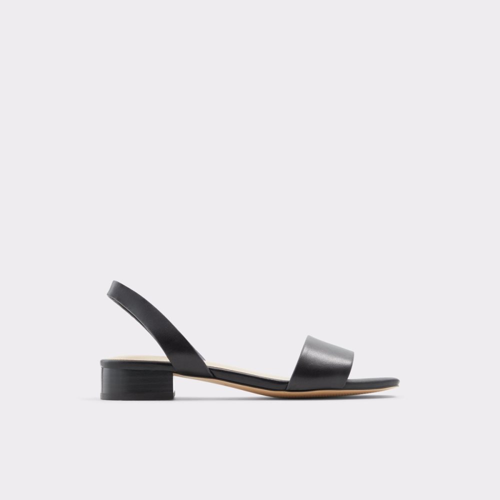 Tacones Aldo Doredda Sling Back Planos Sandal - Negras | 0951827-YE