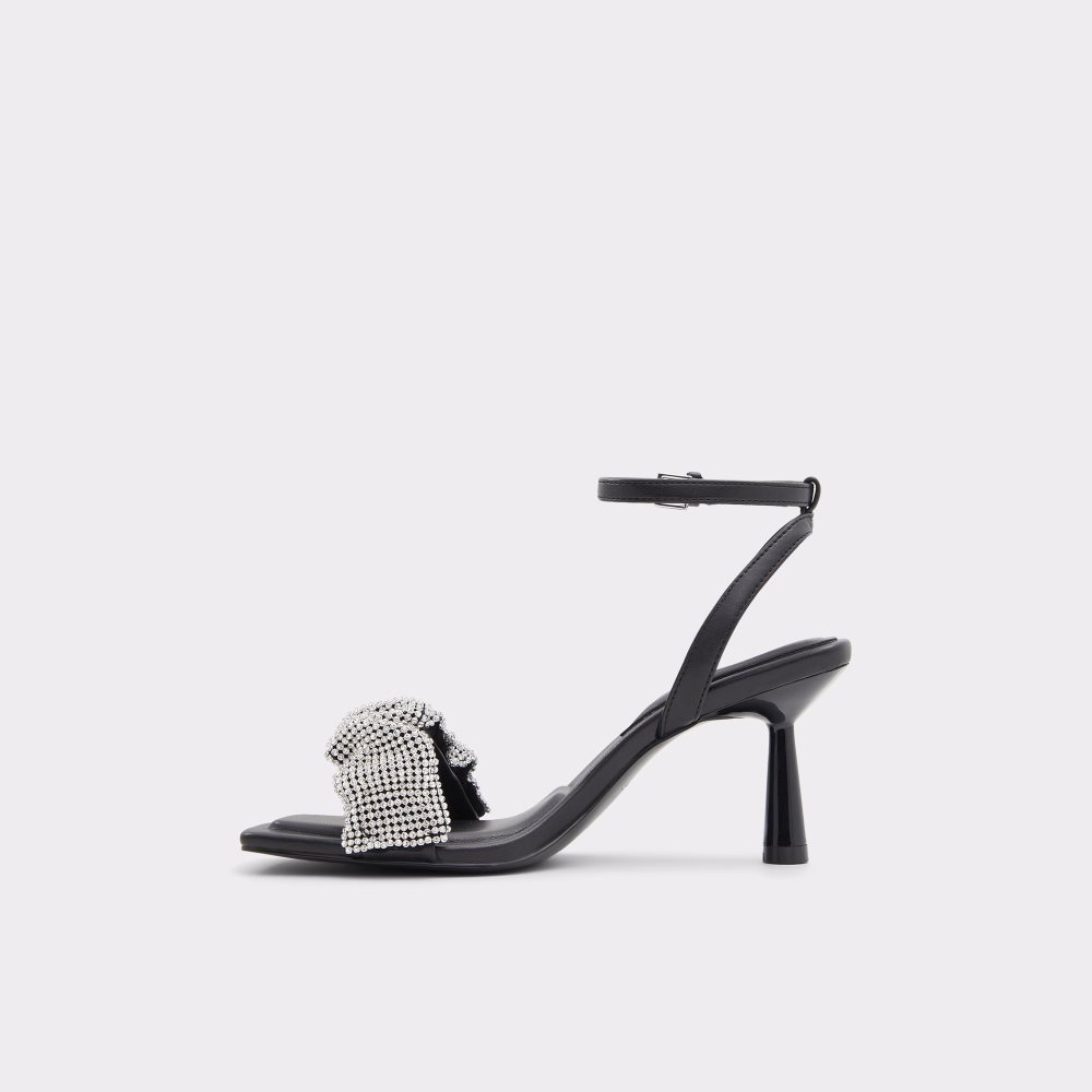 Tacones Aldo Floria Tacón Sandal Negras | 7801594-PN