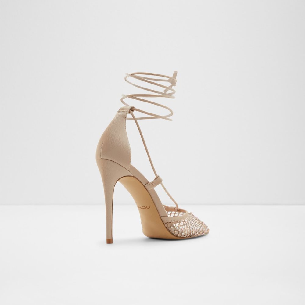 Tacones Aldo Ladanten Tiras Tacón Beige | 6527841-UN