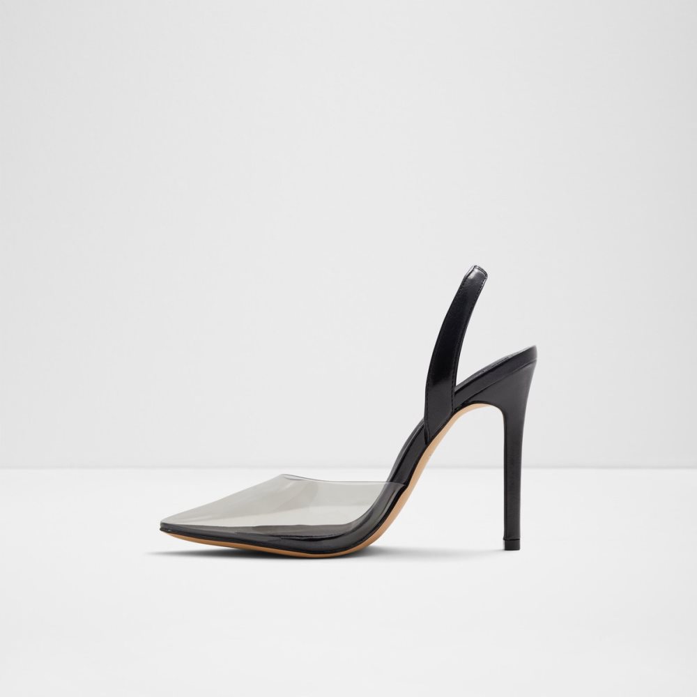 Tacones Aldo Marie Sling Back High - Stiletto Negras | 8671503-IW