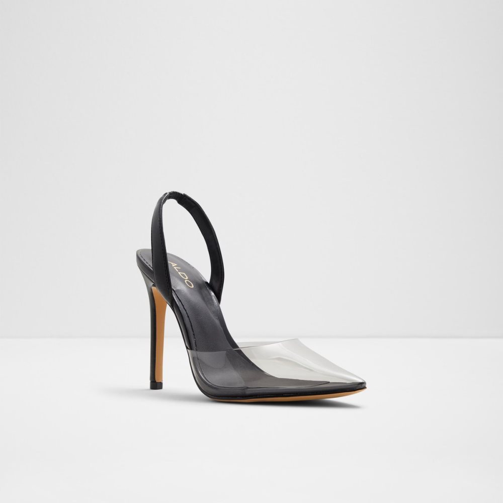 Tacones Aldo Marie Sling Back High - Stiletto Negras | 8671503-IW