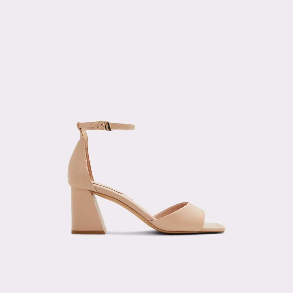 Tacones Aldo Safdie Correa Tacón Sandal Beige | 7602153-JR