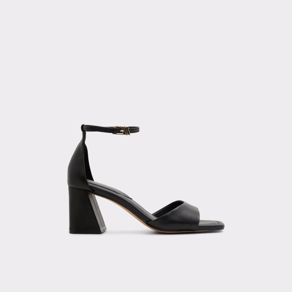 Tacones Aldo Safdie Correa Tacón Sandal Negras | 8593172-PQ