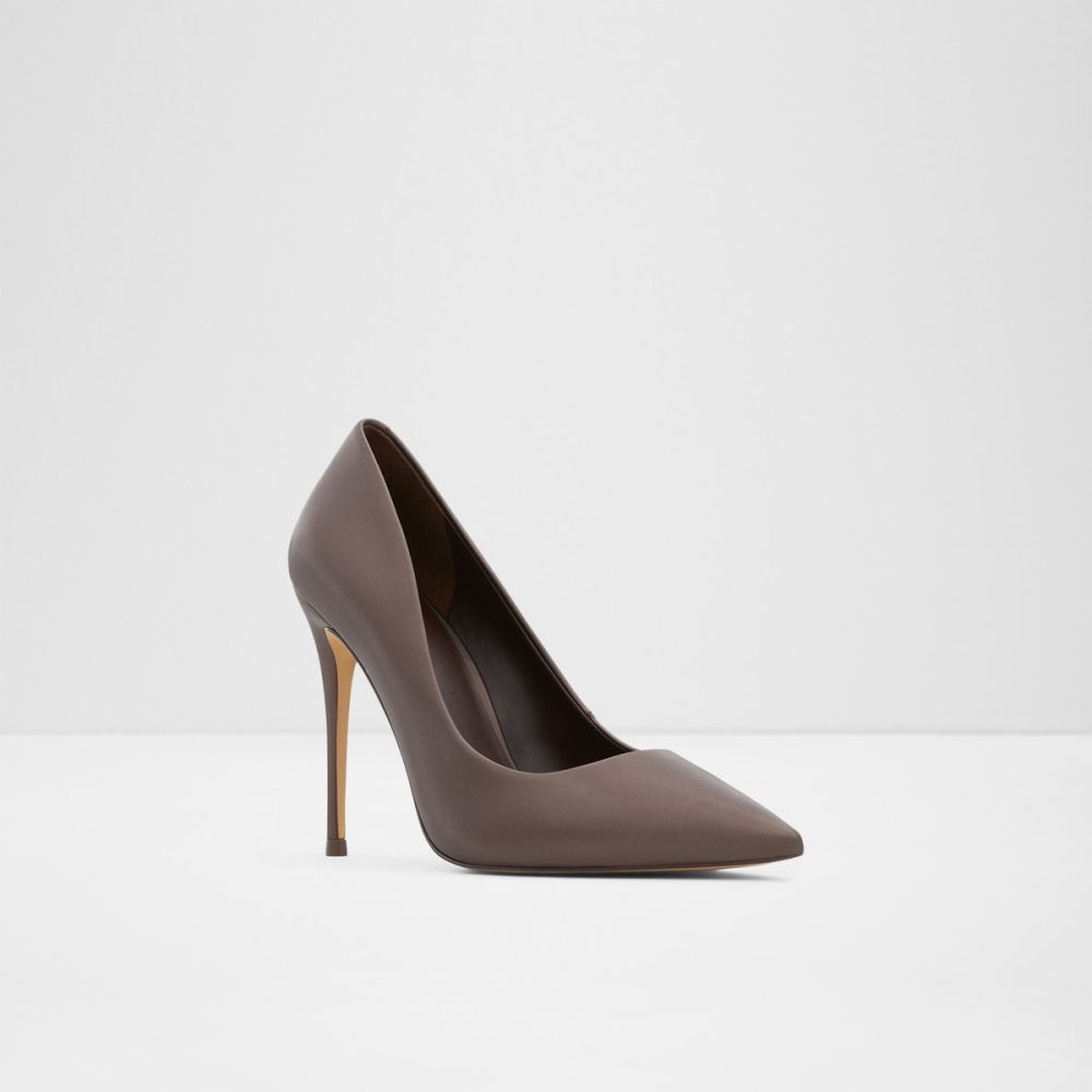 Tacones Aldo Stessy_ High - Stiletto Marrones Oscuro | 9452173-SN