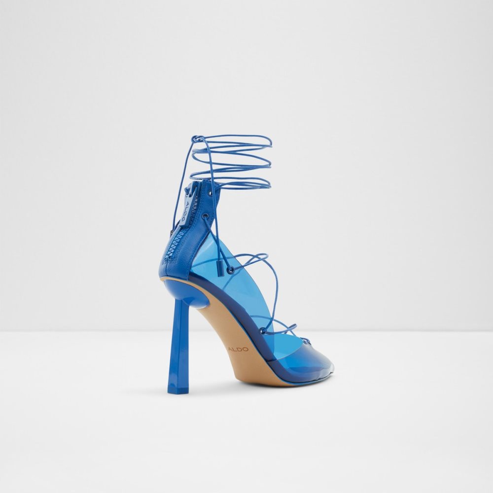 Tacones Aldo Uniatha Tiras Tacón Azules | 6103875-FK