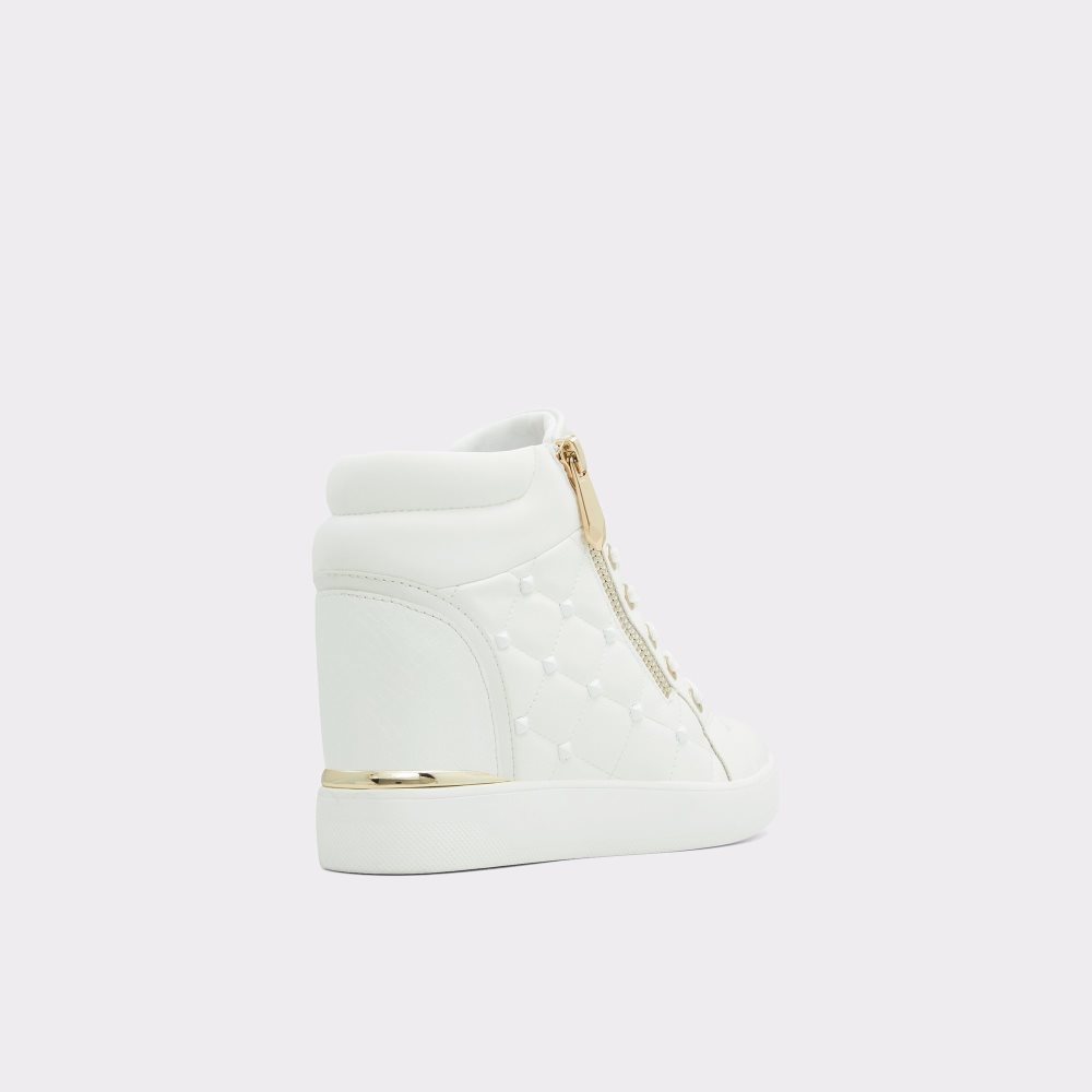 Zapatillas Aldo Ailannah High Top - Wedge Blancas | 1780693-SZ