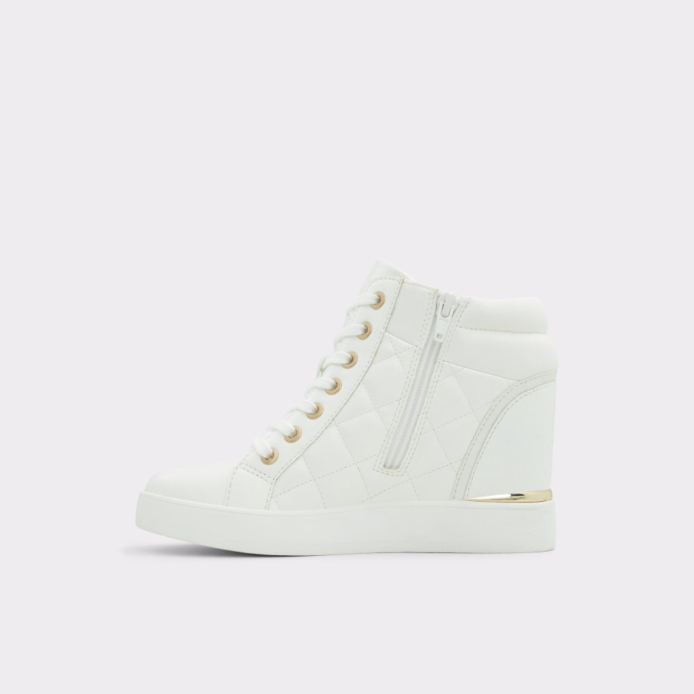 Zapatillas Aldo Ailannah High Top - Wedge Blancas | 1780693-SZ