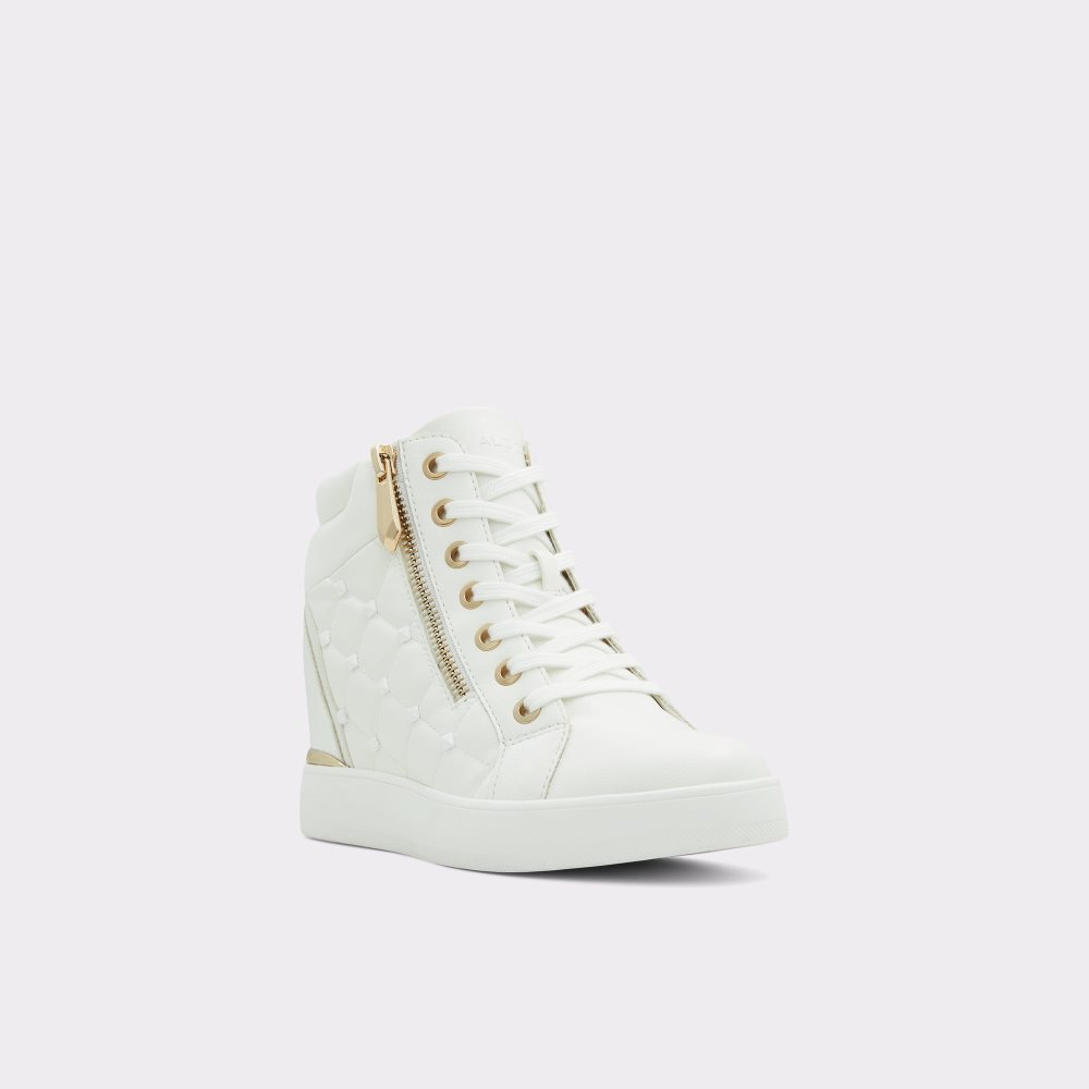 Zapatillas Aldo Ailannah High Top - Wedge Blancas | 1780693-SZ