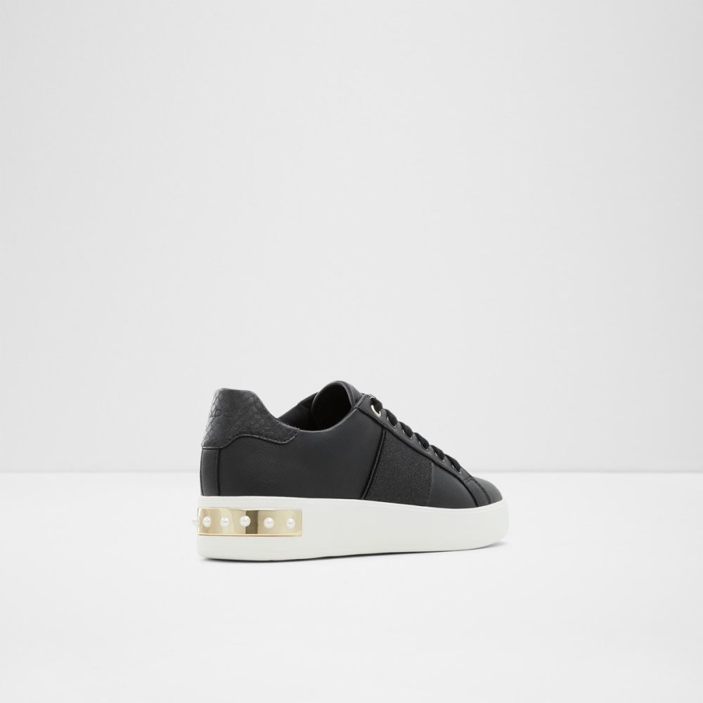 Zapatillas Aldo Ciela Low Top Negras | 8960745-MV