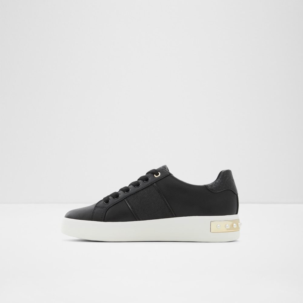 Zapatillas Aldo Ciela Low Top Negras | 8960745-MV