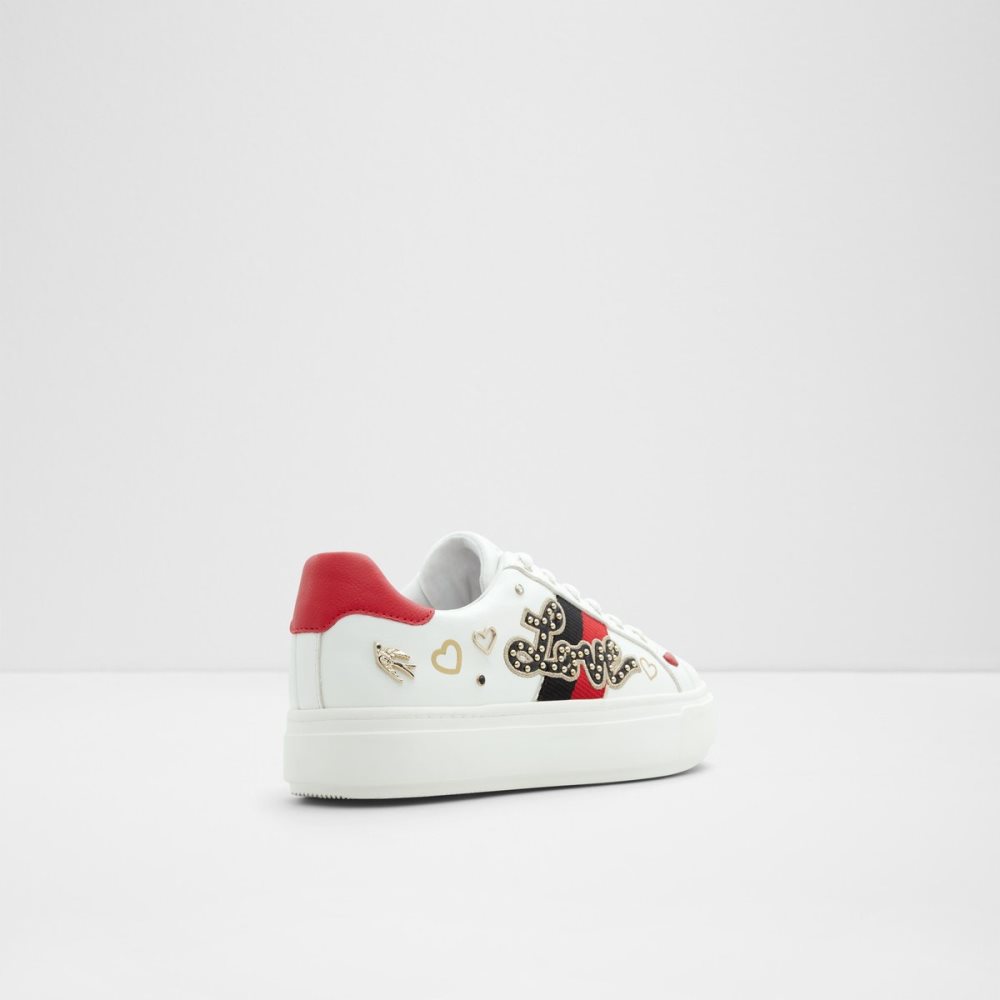 Zapatillas Aldo Lovealways Low Top - Cup Sole Blancas | 9617853-JX