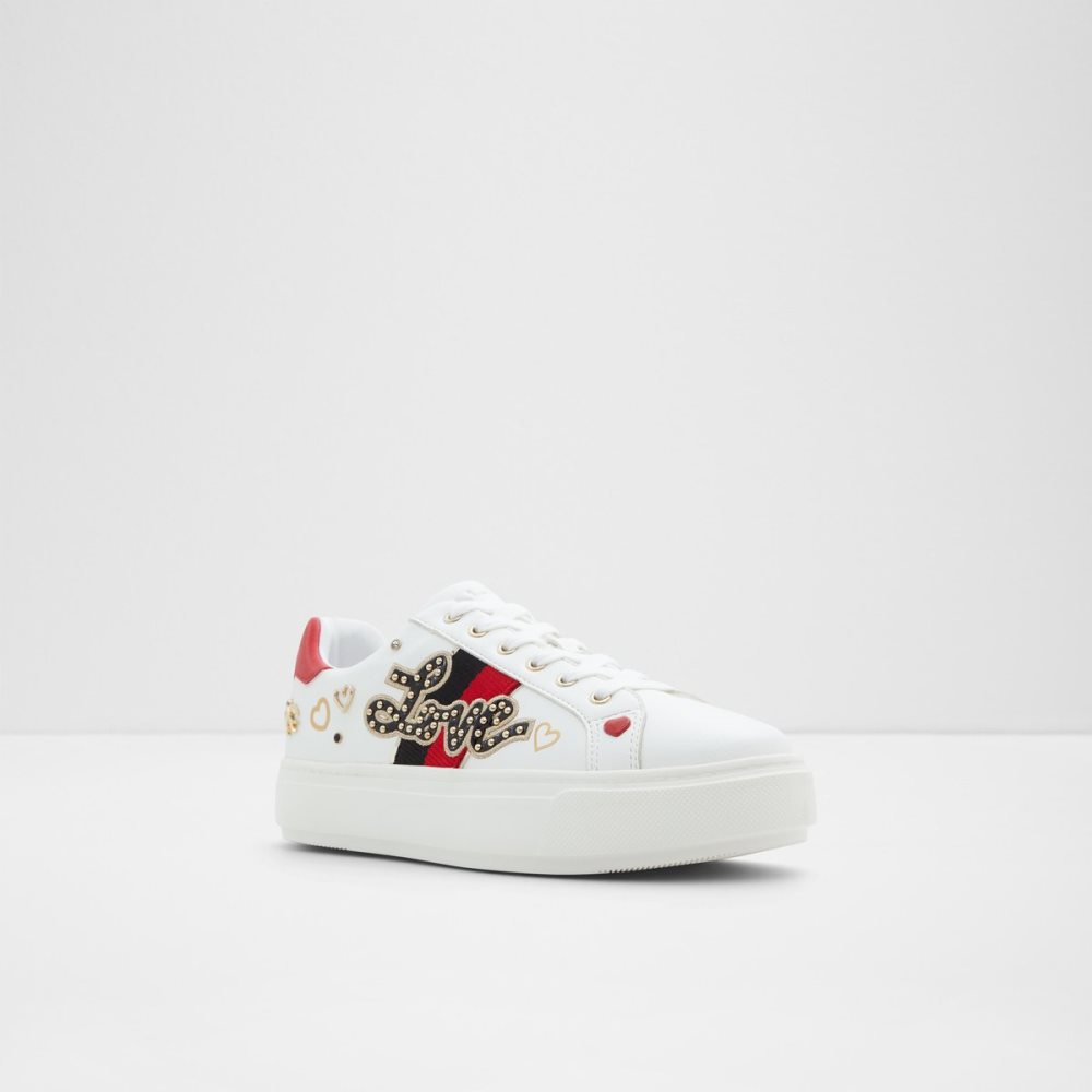 Zapatillas Aldo Lovealways Low Top - Cup Sole Blancas | 9617853-JX