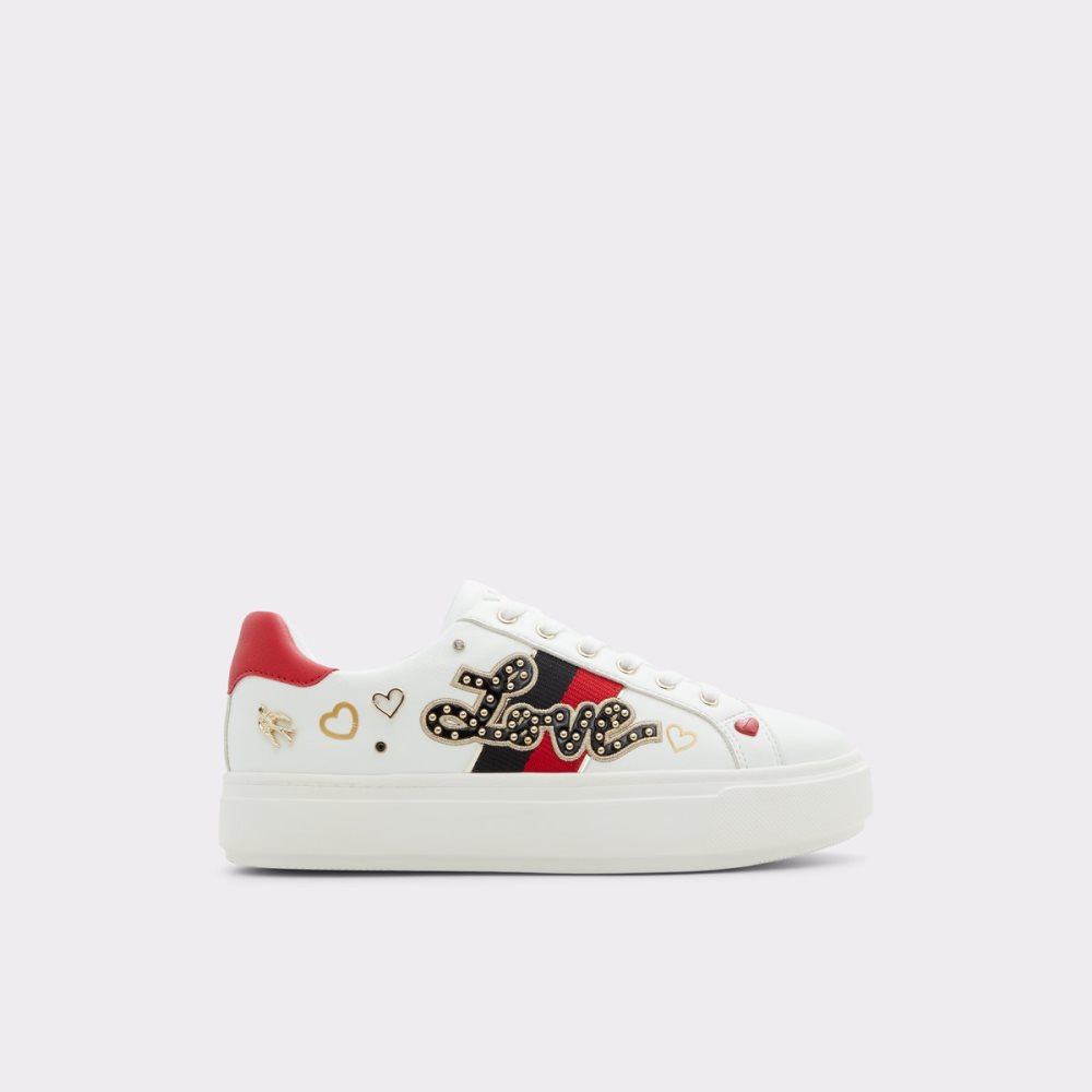 Zapatillas Aldo Lovealways Low Top - Cup Sole Blancas | 9617853-JX