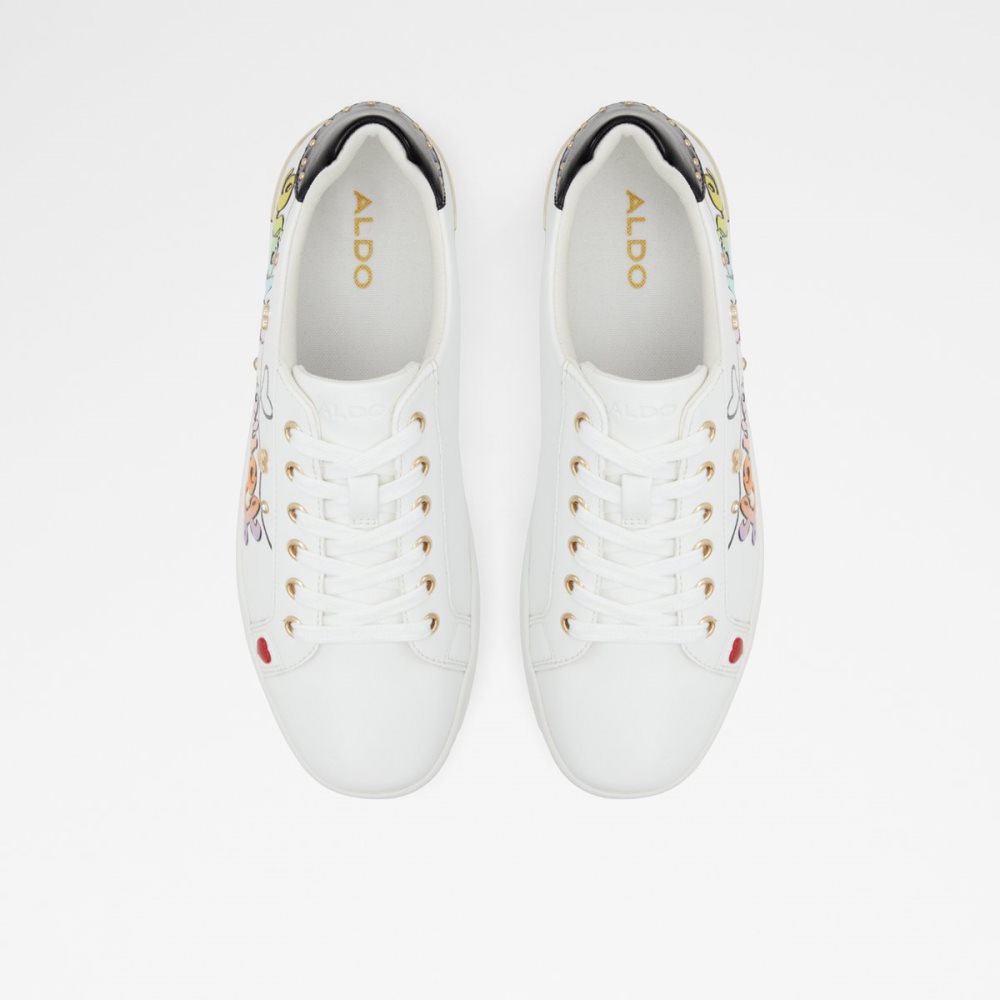 Zapatillas Aldo Lovemore Low Top Blancas Multicolor | 2780159-VS