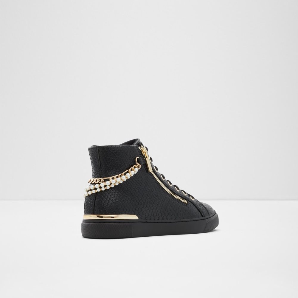 Zapatillas Aldo Perola High Top Negras Serpent | 5198372-CK