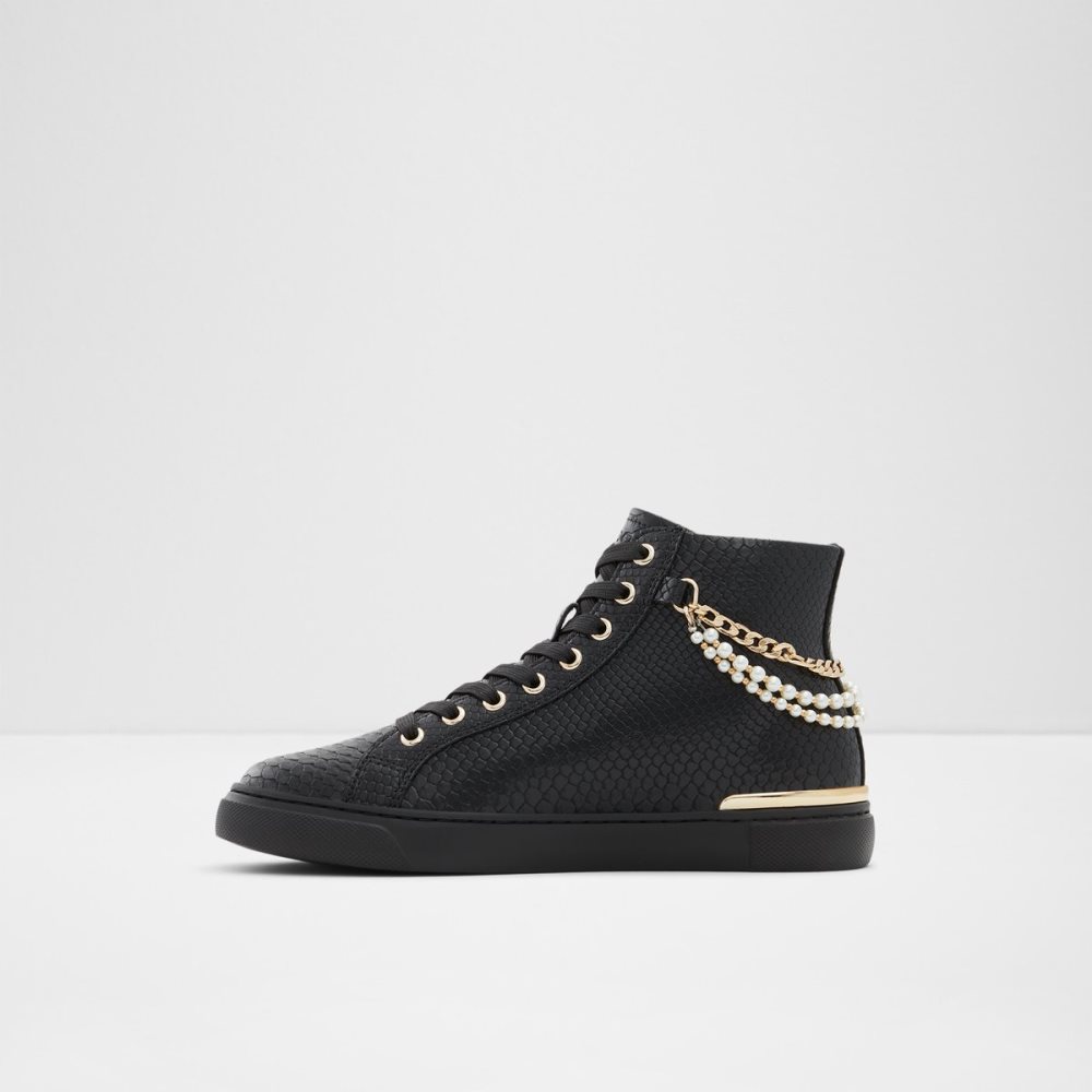 Zapatillas Aldo Perola High Top Negras Serpent | 5198372-CK