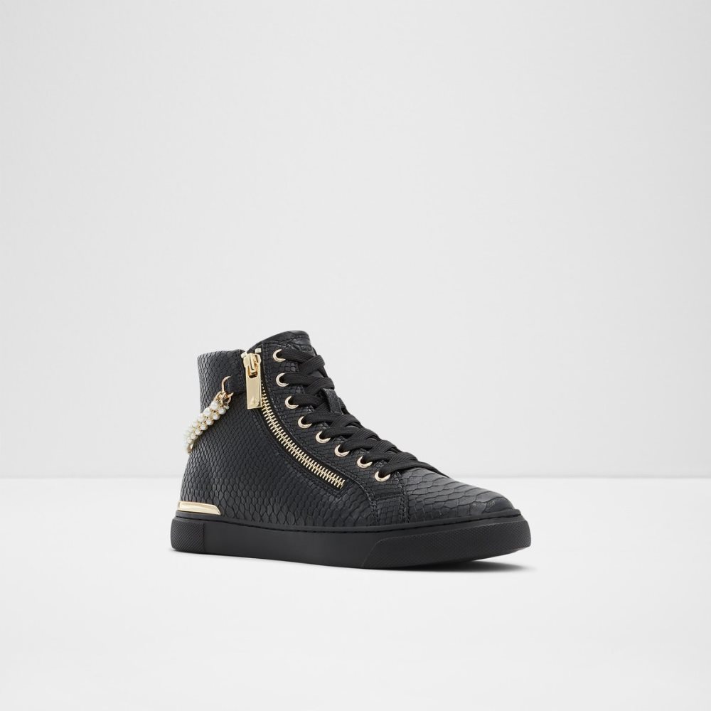 Zapatillas Aldo Perola High Top Negras Serpent | 5198372-CK