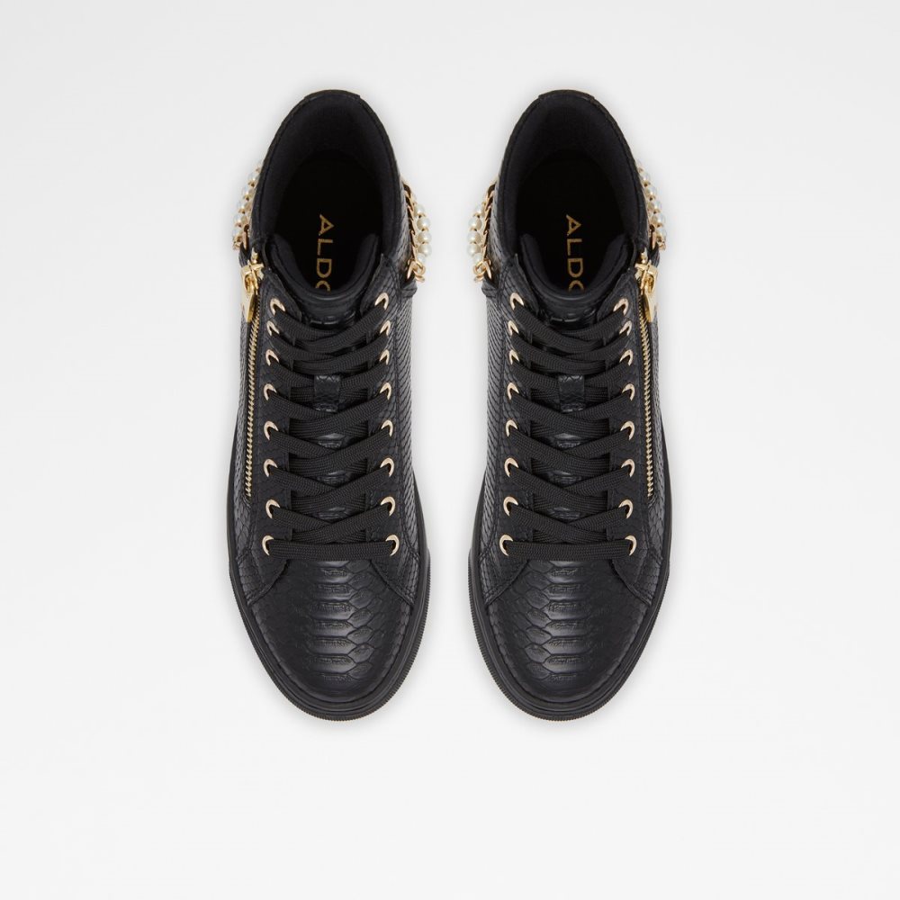 Zapatillas Aldo Perola High Top Negras Serpent | 5198372-CK