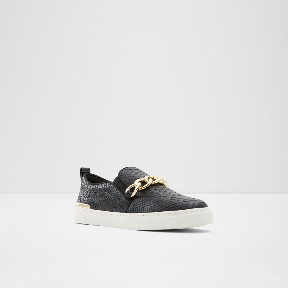 Zapatillas Aldo Zefiro Low Top Negras | 7138456-RG