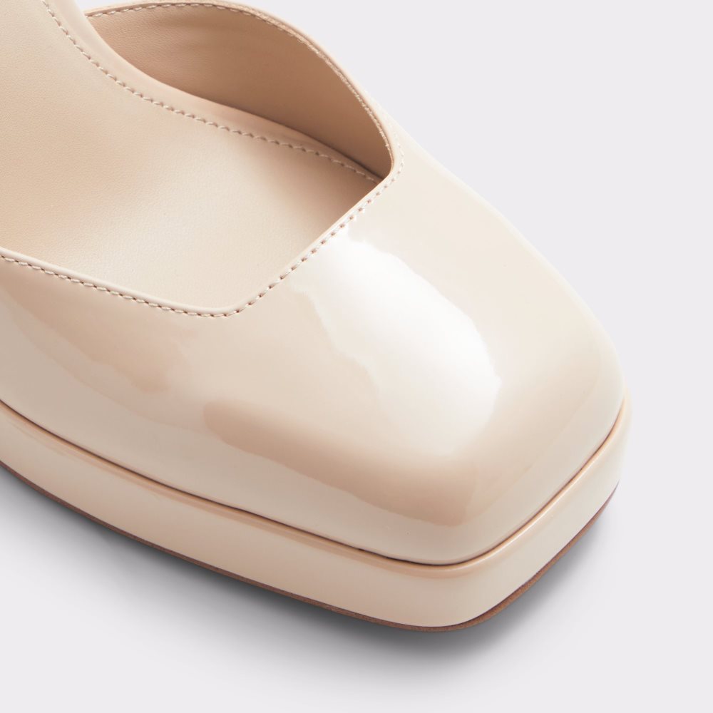 Zapatos Plataforma Aldo Emjay Tacón Mary Janes - Cup Sole Beige | 0876352-FM