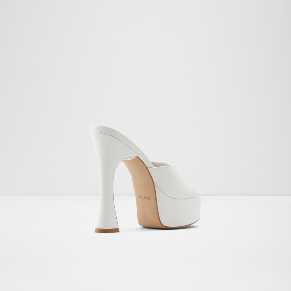 Zapatos Plataforma Aldo Faraah High Sandal - Blancas | 0936148-PR