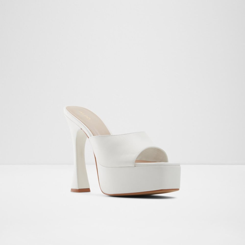 Zapatos Plataforma Aldo Faraah High Sandal - Blancas | 0936148-PR