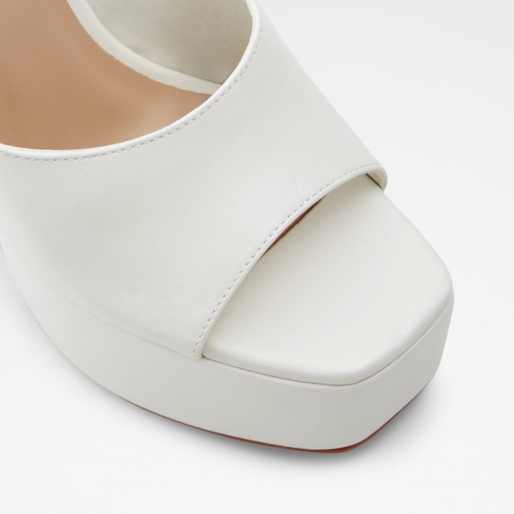 Zapatos Plataforma Aldo Faraah High Sandal - Blancas | 0936148-PR