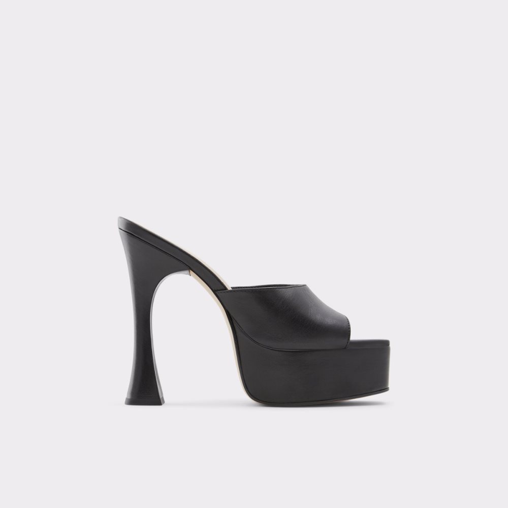 Zapatos Plataforma Aldo Faraah High Sandal - Negras | 4013956-YQ