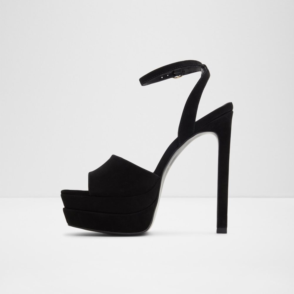 Zapatos Plataforma Aldo Koresean Tacón Sandal - Stiletto Negras | 1452769-GZ