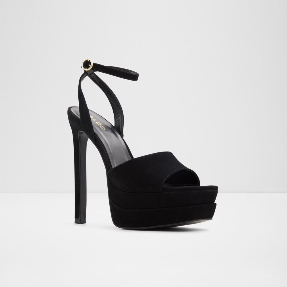 Zapatos Plataforma Aldo Koresean Tacón Sandal - Stiletto Negras | 1452769-GZ