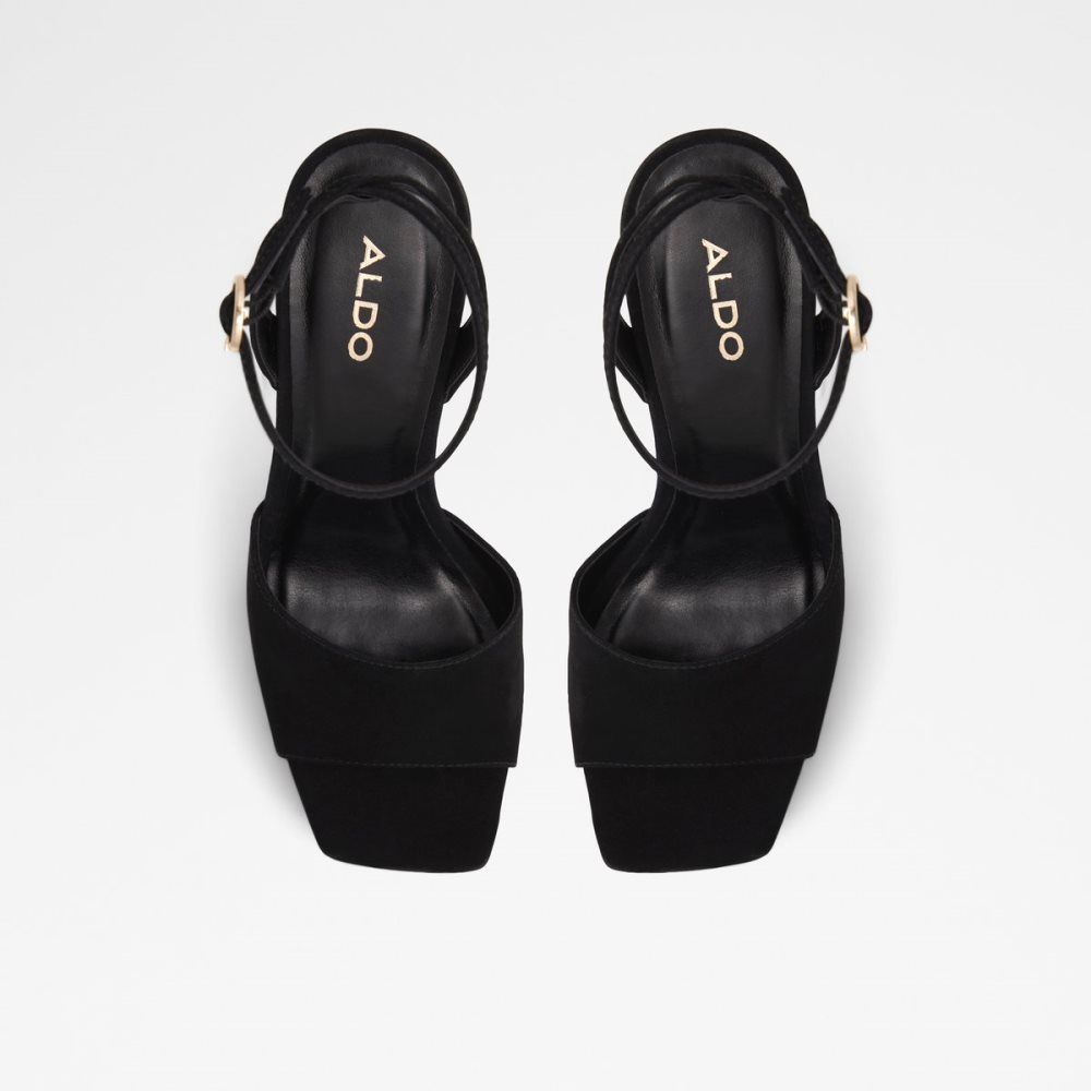 Zapatos Plataforma Aldo Koresean Tacón Sandal - Stiletto Negras | 1452769-GZ