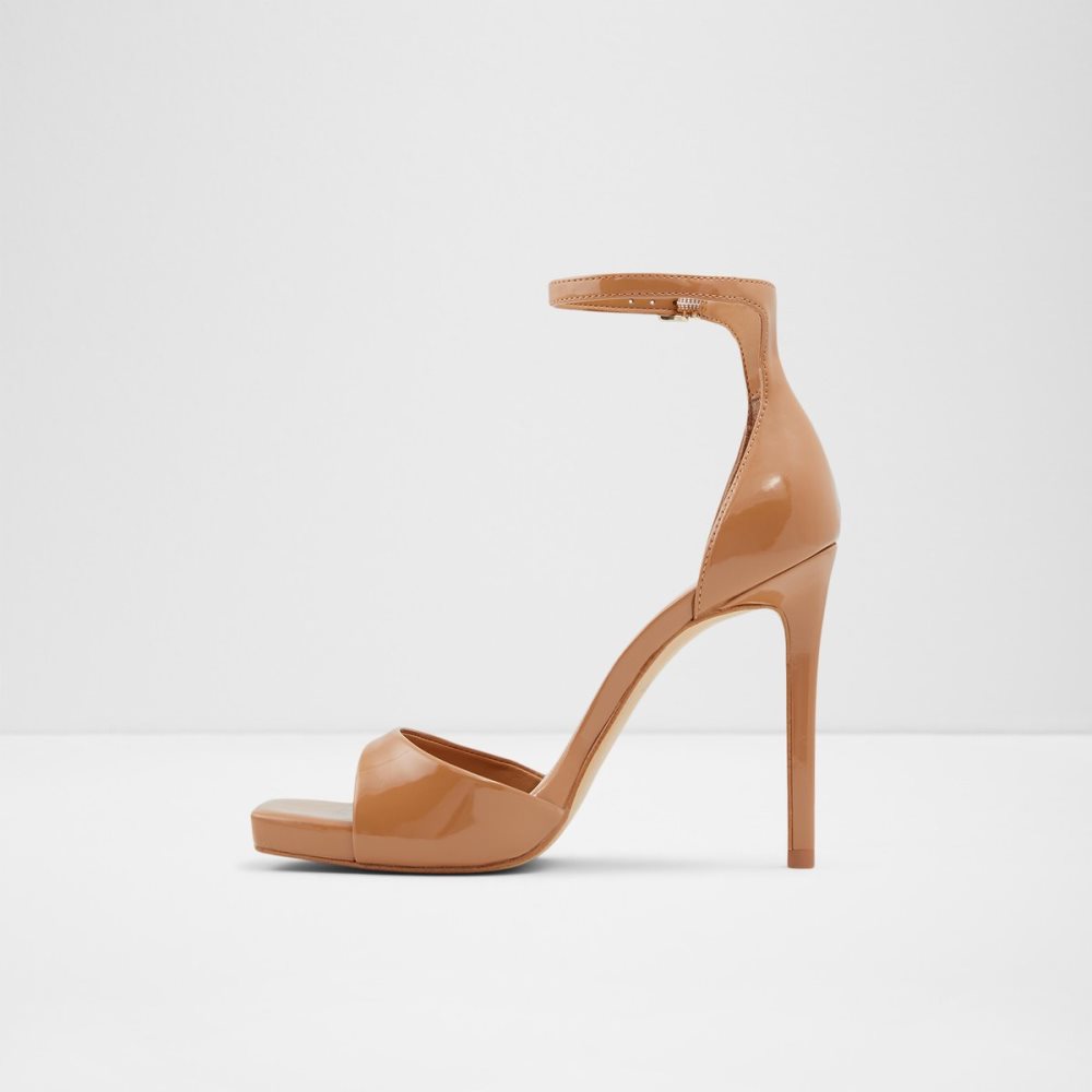 Zapatos Plataforma Aldo Livia High Sandal - Marrones | 0782146-WQ