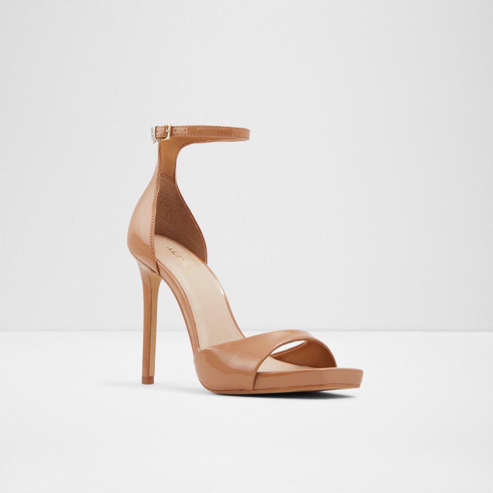 Zapatos Plataforma Aldo Livia High Sandal - Marrones | 0782146-WQ