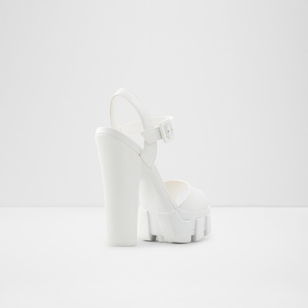 Zapatos Plataforma Aldo Verrajan High Sandal - Blancas | 6937841-BM